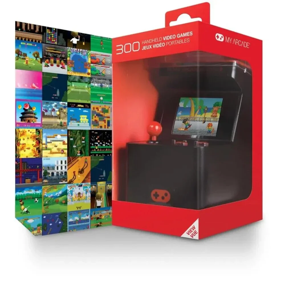 My Arcade DGUN-2593 Retro Arcade Machine X: Mini Game Arcade Cabinet (300 Games)